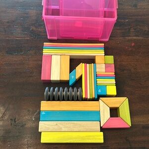 Tegu magnetic wooden block set